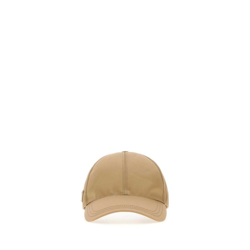 Prada Men Beige Re-Nylon Baseball Cap
